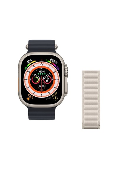 Watch 8 Ultra 49 MM Amax Ultra Akıllı Saat (İthalatçı Garantili) + Hediye