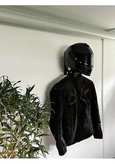 Motorsiklet Kask Askısı Mask Mont Askı Aparatı Motorcu Ekipman Askısı Bisiklet Scooter Duvar As
