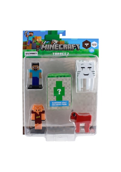 Minecraft 3d Toppeez 5'li Figür Seti Mc2240 Model 5