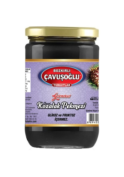 Bozkırlı Çavuşoğlu Kozalak Pekmezi Cam Kavanoz 900 G