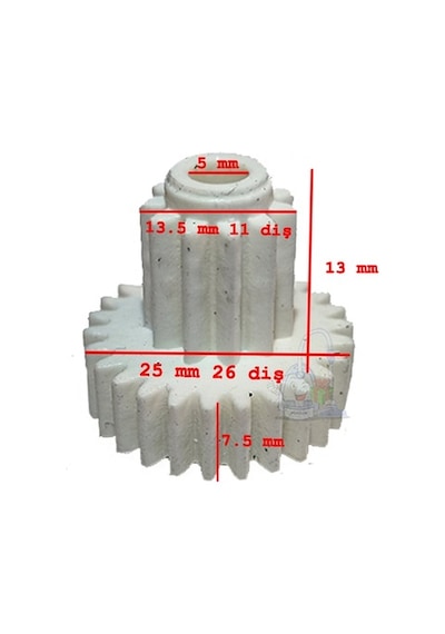 Tefal Rondo 1000 8513141516 Doğrayıcı Çift Dişli Uyumlu