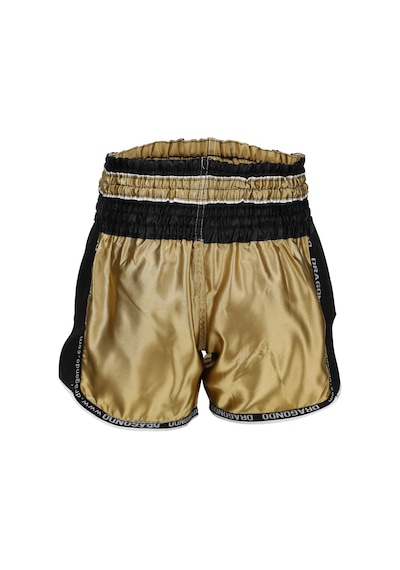 Dragondo Mt3075 Retro Neo Muaythai Şortu Gold Muay Thai Şort Altın Gold