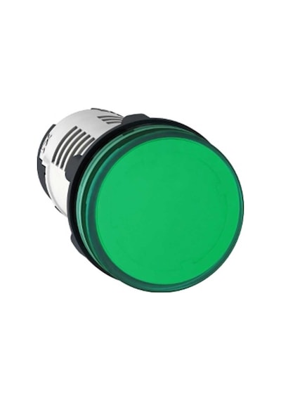 Schneider XB7EV03BP 22 mm Ledli Sinyal Lambası 24 V Yeşil