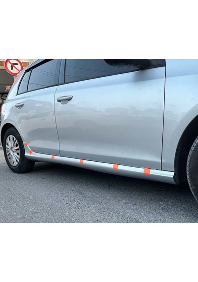 Vw Golf 5 Gtı Yan Marşpiyel Seti Mat Siyah Plastik 2 Adet 2003 2004 2005 2006 2007 2008 2009