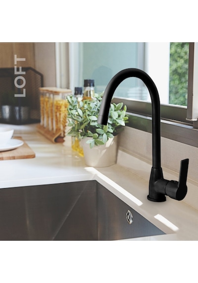 Newarc Loft Eviye Bataryası Siyah