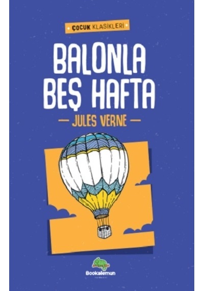 Balonla Beş Hafta - Bookalemun Yayınevi - Jules Verne