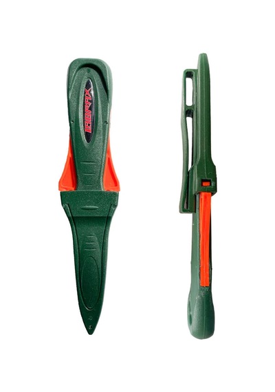 Labrax Falcon Kakıçlı Dalış Bıçağı Yeşil Çok Renkli
