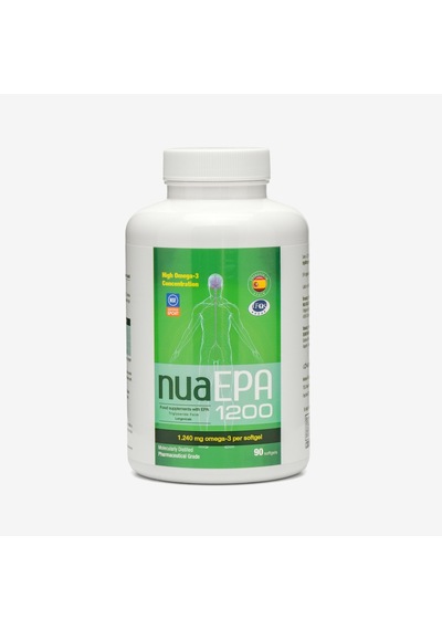 Nua Epa 1200 Omega-3 İçeren Gıda Takviyesi 90 Kapsül