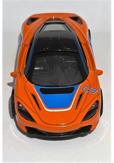 Çek Bırak Metal Spor Araba 1:32 63254 Çok Renkli