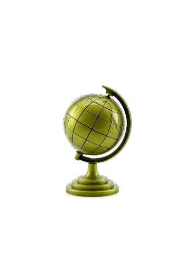 Globe Küçük Metal Dünya Biblosu - Dekoratif Süs Eşyası 5250