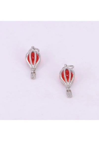 Sıcak Hava Balonu Charm Kırmızı Asafaccessory