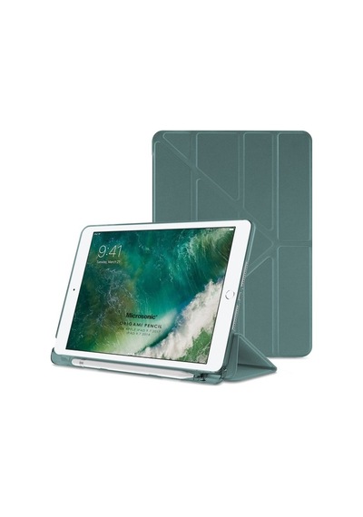Microsonic Apple Uyumlu iPad 9.7 2018 Kılıf (A1893-A1954) Koyu Yeşil