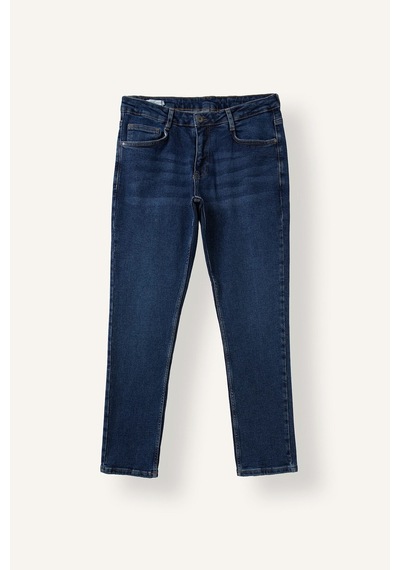 Defacto Pedro Slim Fit Yıkamalı Jean Pantolon I4068ax26aunm28 Mavi-nm28