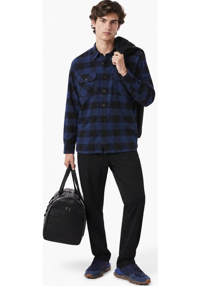 Lacoste Men's Relaxed Fit Button-down Linen Shirt Rahat Kesim Pamuklu Kareli Erkek Gömlek Lacivert Lacoste Men's Relaxed Fit Button-down Linen Shirt Rahat Kesim Pamuklu Kareli Erkek Gömlek Lacivert
