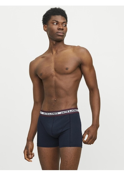 Jack & Jones Jack Jones Erkek 3 Lü Ambalajlı Pamuklu Boxer 12270759
