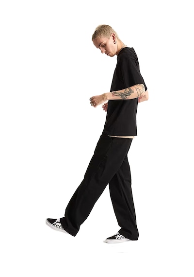 Vans Blocked Box Loose Erkek Tişört C-van000rapblkblk Siyah