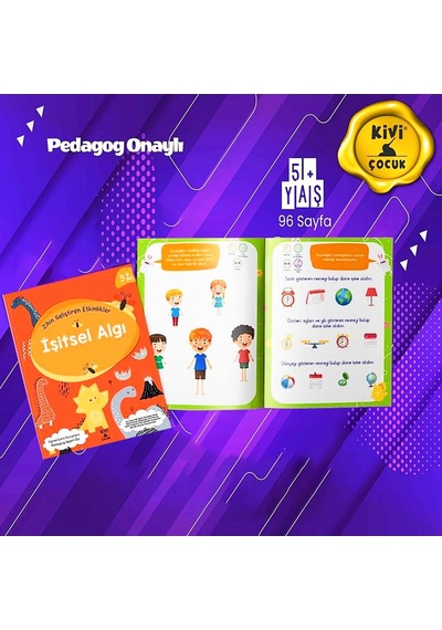 Kivi Çocuk 5+ Yaş Zihin Geliştiren Etkinlikler İşitsel Algı Ktp