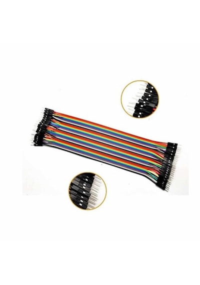 20 Cm 40 Pin Erkek-erkek Jumper Kablo