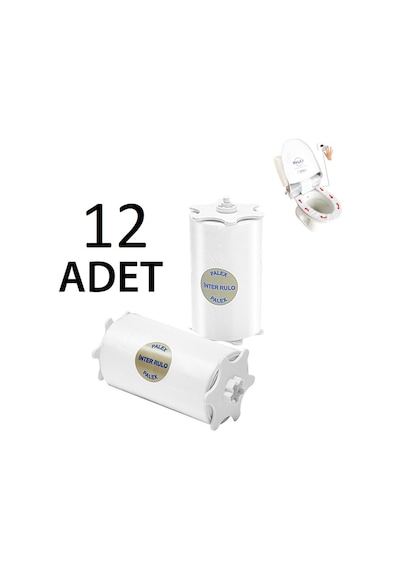 Palex Sensörlü Hijyenik Klozet Kapağı Yedek 12 Rulo x 90 Kullanım