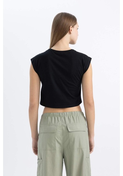 Defacto Coool Loose Fit Basıc Atlet C5338AX24SM Siyah
