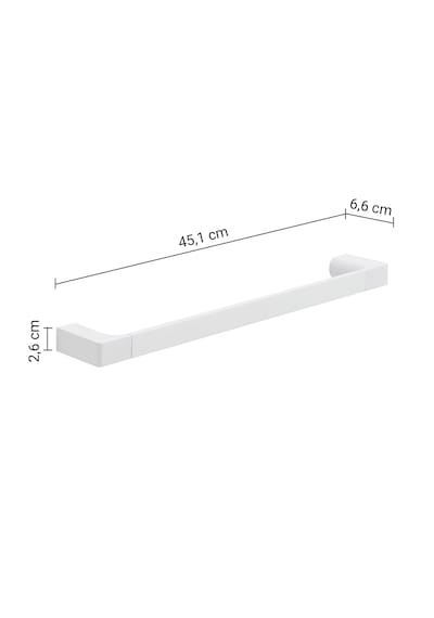 Pirenei Havluluk, Uzun, 45.1cm - Mat Beyaz