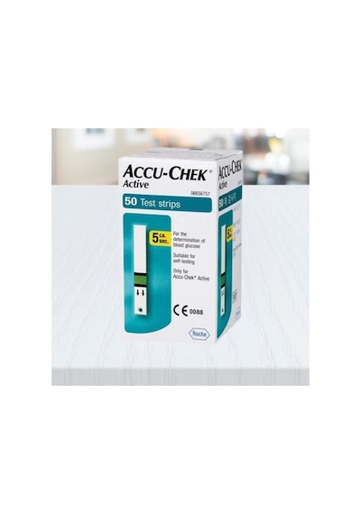 Ayrex Accu-chek Şeker Strip Active 50'li