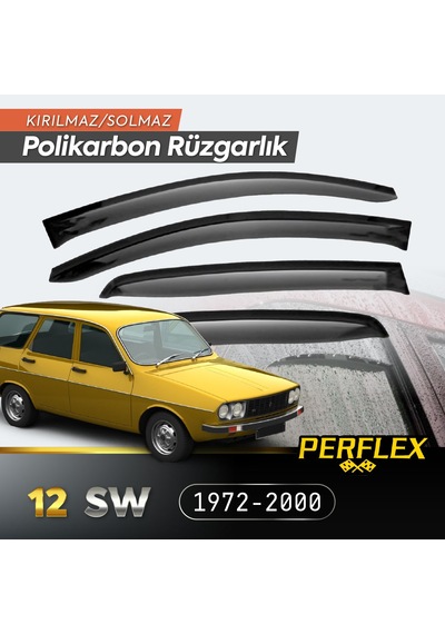 9032768106428lmr - Larimar Renault 12 Sw 1972-2000 Cam Rüzgarlığı V2 Mugen