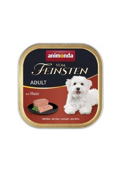 Animonda Vom Feinsten Tavşan Etli Konserve Köpek Maması 150 G