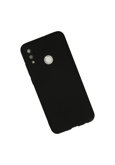Gld-spt- Newface Huawei P Smart 2019 Kılıf Nano İçi Kadife Silikon - Siyah