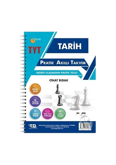 Tandem Tyt Tarih Pratik Akıllı Takvim