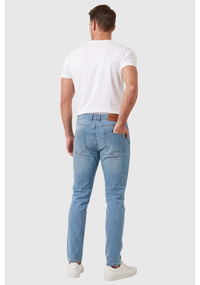 Rizzup Erkek Slim Fit Dar Kesim Likralı Mavi Kot Pantolon Dar Paça Pamuklu Esnek Jean 2608304 Rizzup Erkek Slim Fit Dar Kesim Likralı Mavi Kot Pantolon Dar Paça Pamuklu Esnek Jean 2608304