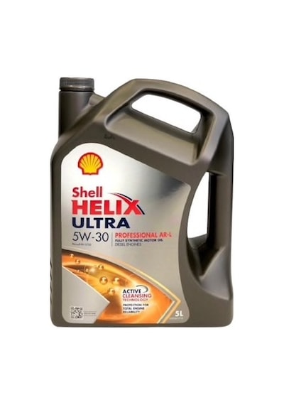 Shell Helix Ultra 5W-30 Ar-L Tam Sentetik Motor Yağı 5 L