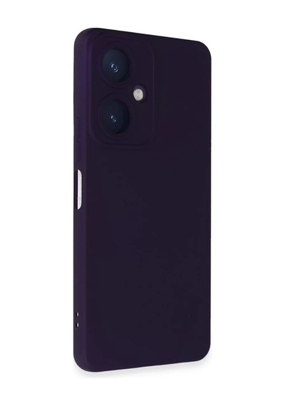 Vivo Y27 Uyumlu Kılıf Nano İçi Kadife Silikon - Mor