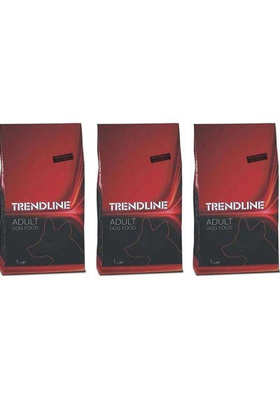 Trendline Dog Kuzu Etli Yetişkin Köpek Maması 3 x 1 KG