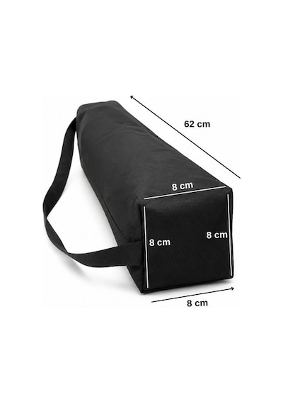 Yuga 62 Cm Şövale Taşıma Çantası Tripod Proje Tüpü Ve Uzun Ekipman Çantası 62x8x8 Cm