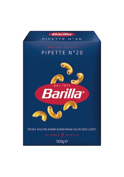 Barilla Pipette Bukle Makarna 500 Gr 9 Ad