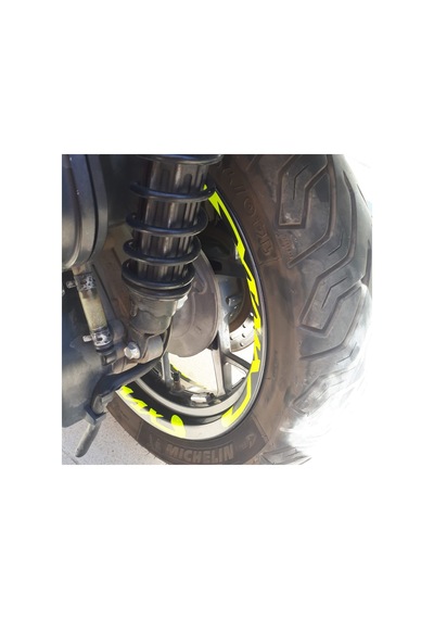 Yamaha Xmax Fosforlu / Düz Renk Jant Şeridi