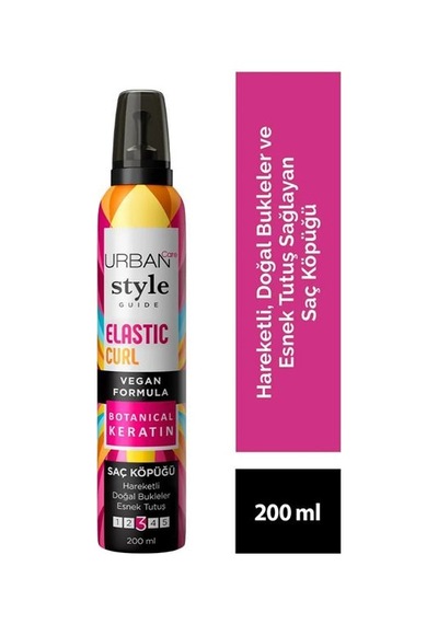 Urban Care Style Elastıc Curl Köpük 3 200 Ml.