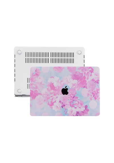 Apple Uyumlu MacBook Pro Kılıf HardCase A1425 A1502 2012/2015 Flower02