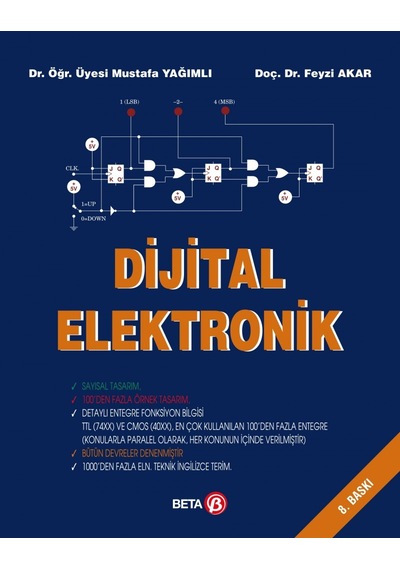 Dijital Elektronik Mustafa Yağımlı. Feyzi Akar Beta Basım Yayım