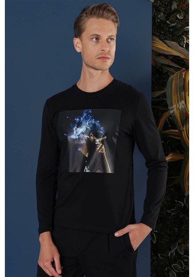 Efor Ts 861 Siyah Spor T-shirt Siyah