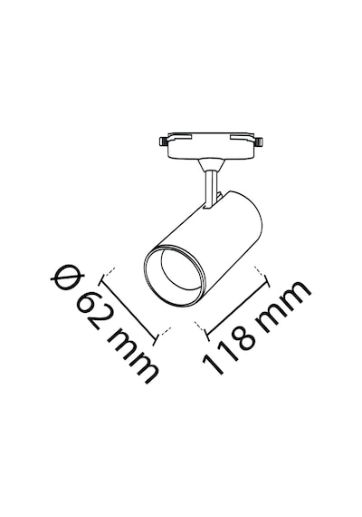 Noas Picasso GU10 Boş Kasa Ray Spot YL29-0101