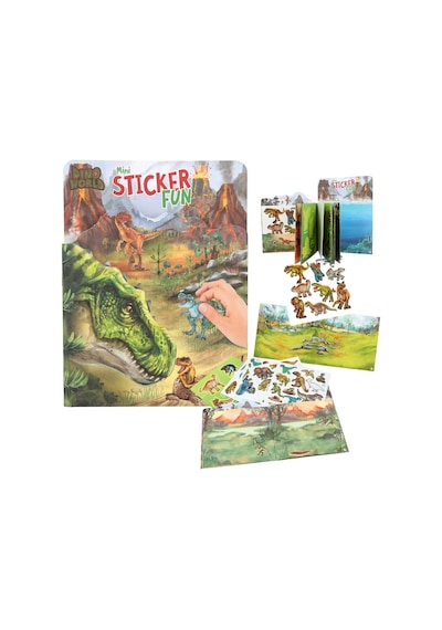 Top Model Dino World Mini Çıkartma Kitabı 412467
