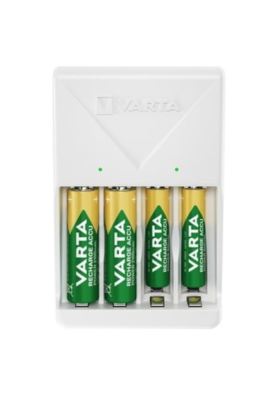 Şarj Cihazı + 4 Adet 2100mah Aa Pil Seti