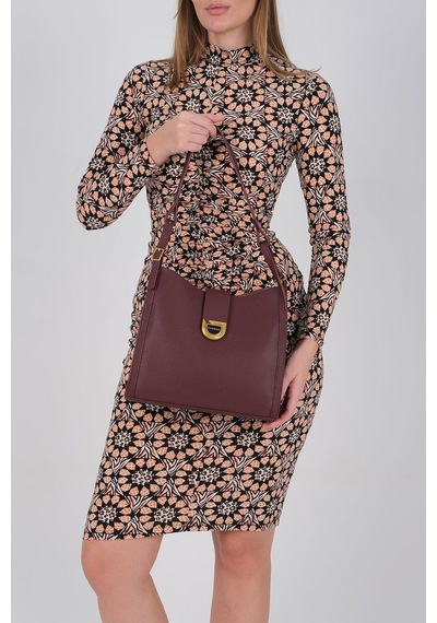 Silver Polo Sp1242 Kadın Omuz Çantası Mini Rolax Bordo-bordo
