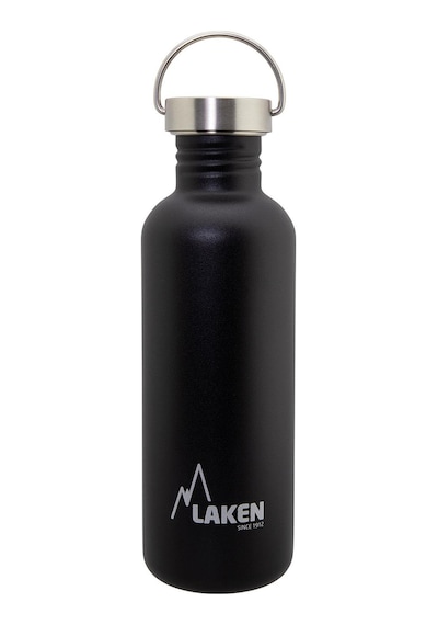Laken Paslanmaz Çelik Basik Şişe 1 L. S/S Cap Black Lkbsh100Ne Std-Tek Renk
