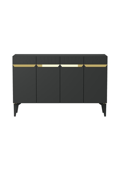 Ka1244ag Duma Konsol Antrasit-gold 120cm Antrasit - Gold