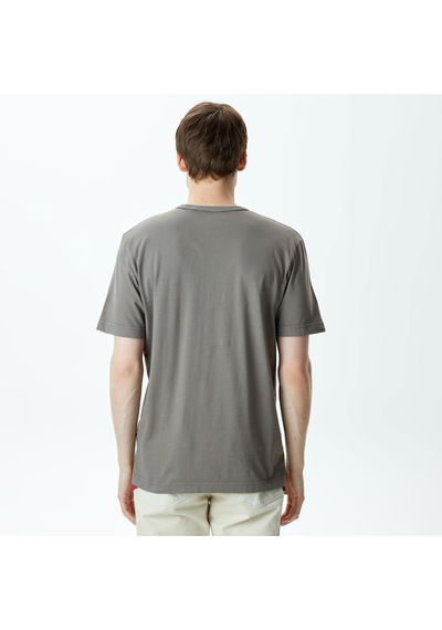 Alpha Industrıes Alpha Industries Alpha Gradient Erkek Gri T-shirt