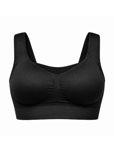 Fitform Giyim Limbus Model Gögüs Toparlayıcı Dikleştirici Spor Sütyen Korse- Kalın Askılı Pedli Siyah