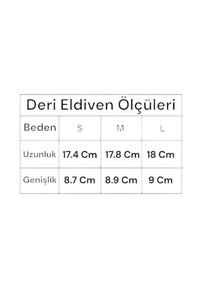 Mood Agenda Hakiki Deri Soğuğa Dayanıklı Termal Eldiven Siyah